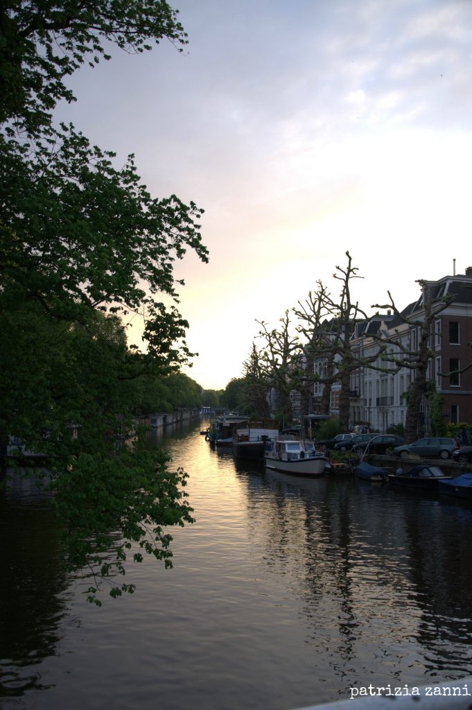 amsterdam-canale-tramonto