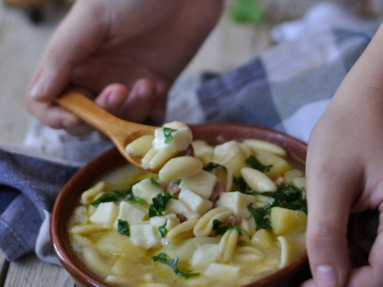 pasta and potato soup, instagram